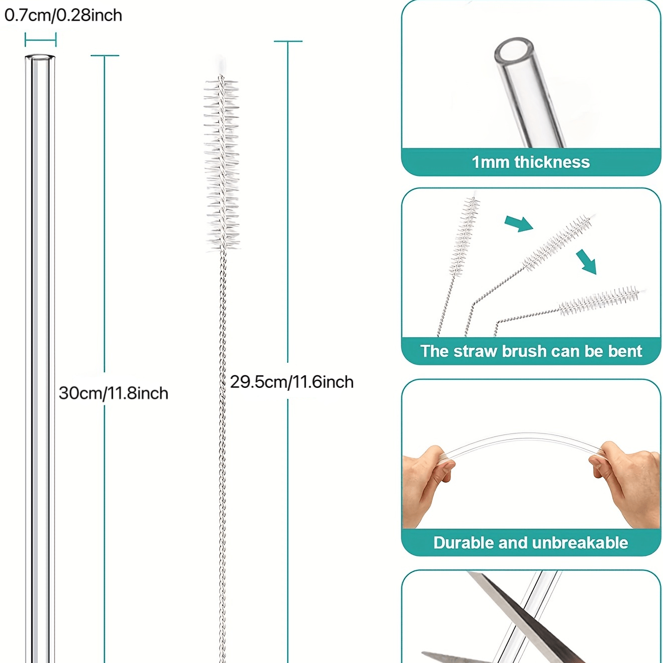 Replacement Straws Adventure Travel Tumbler Reusable Plastic Temu