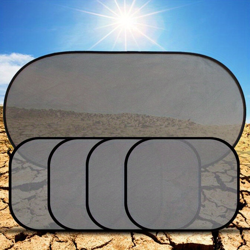 1pc Car Mesh Sunshade Car Window Sunscreen Heat Insulation - Temu