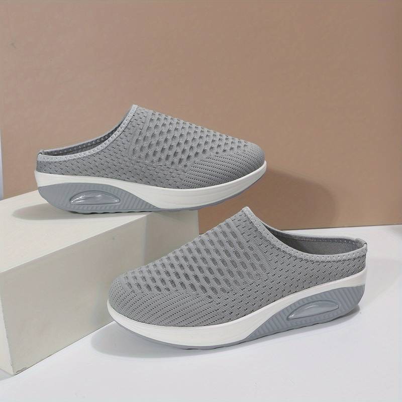 Women s Platform Mule Sneakers Comfortable Closed Toe Slip Temu Women s Platform Mule Sneakers Comfortable Closed Toe Slip Temu
