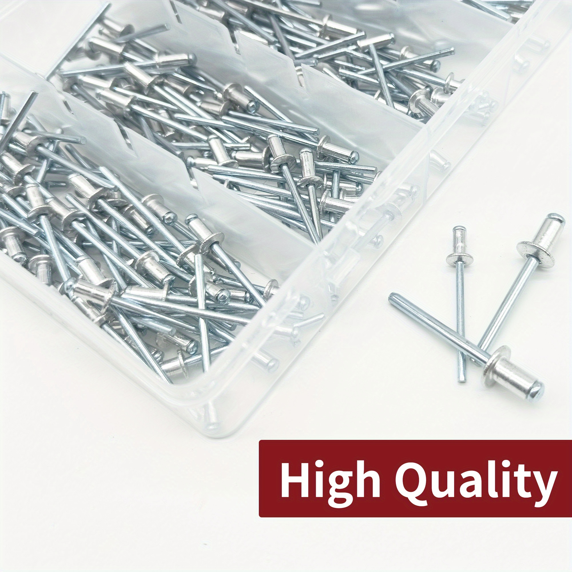 Rivets Assortment Kit 6 Sizes Aluminum Rivets Assorted Blind Temu