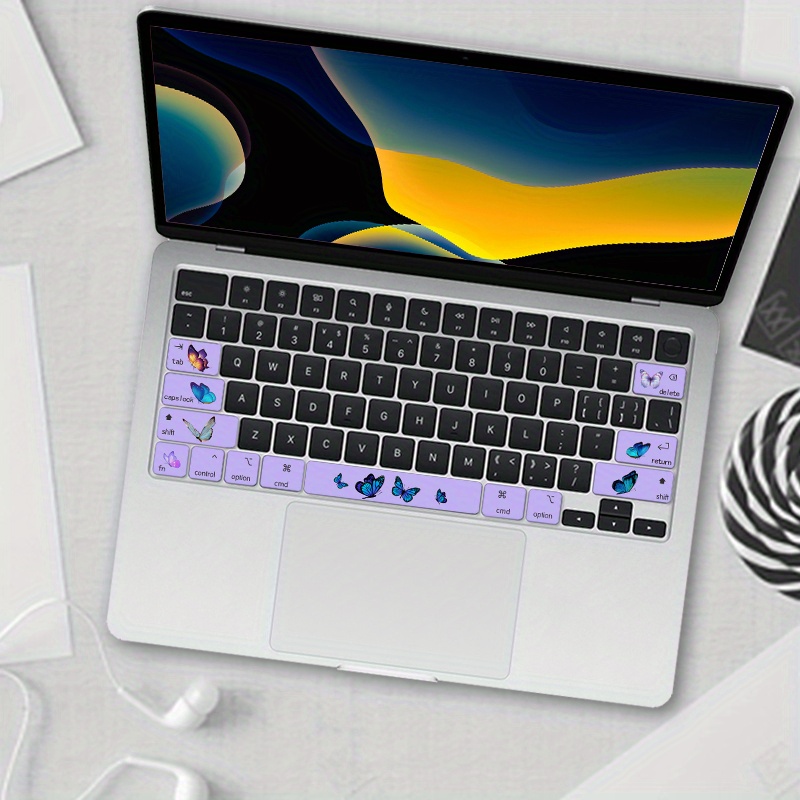 Dessin Animé Autocollant De Clavier Compatible Avec MacBook Air