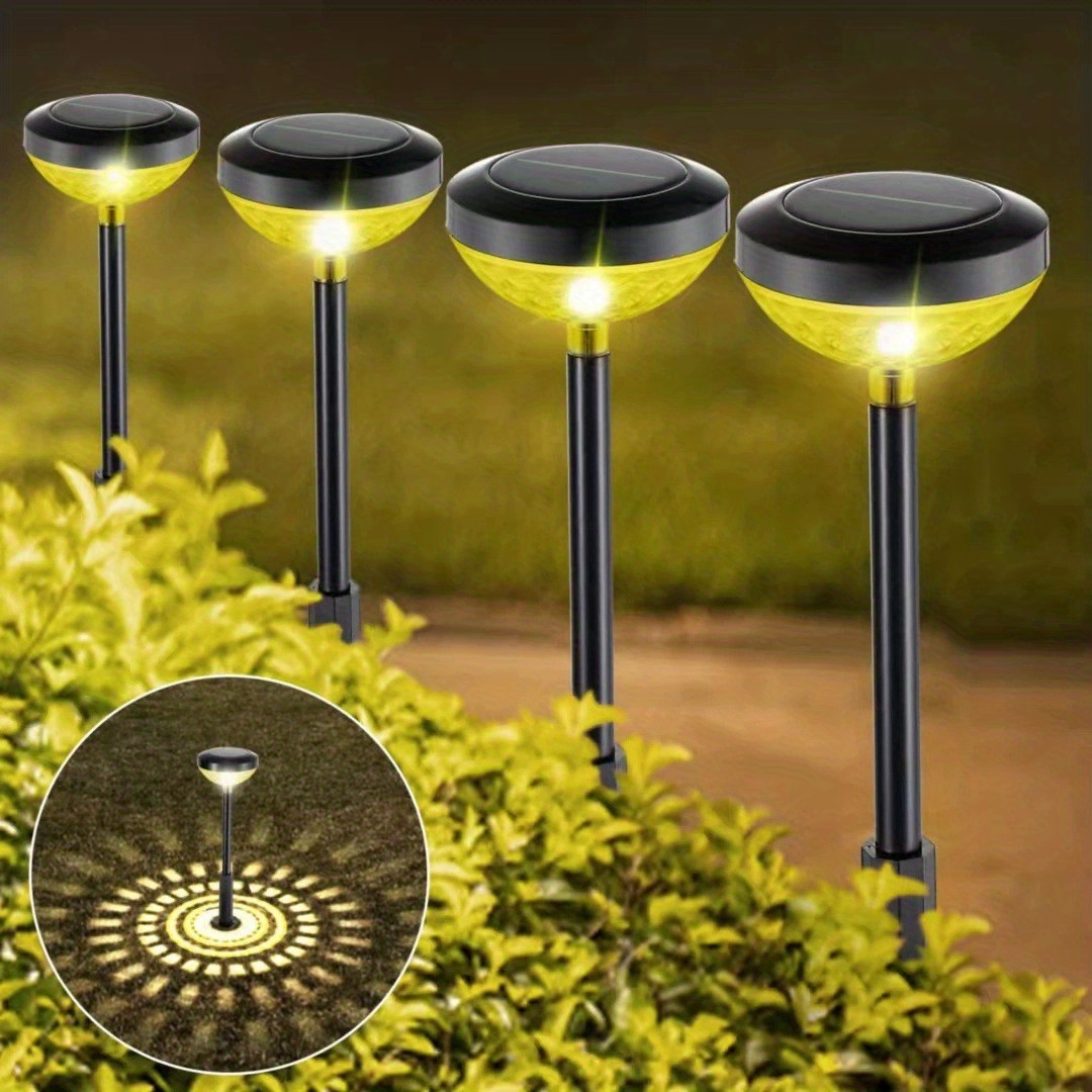 Brighten Garden Solar Pathway Lights Waterproof Led Solar - Temu