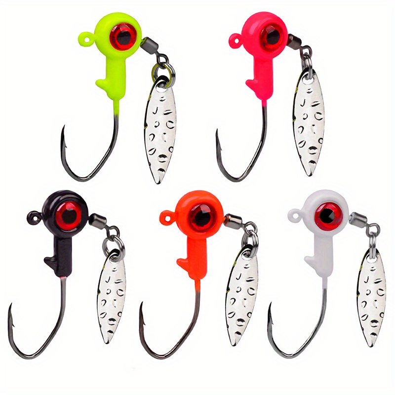Worm Lures Jigging Lure Fish, Jig Head Hook Soft Lure