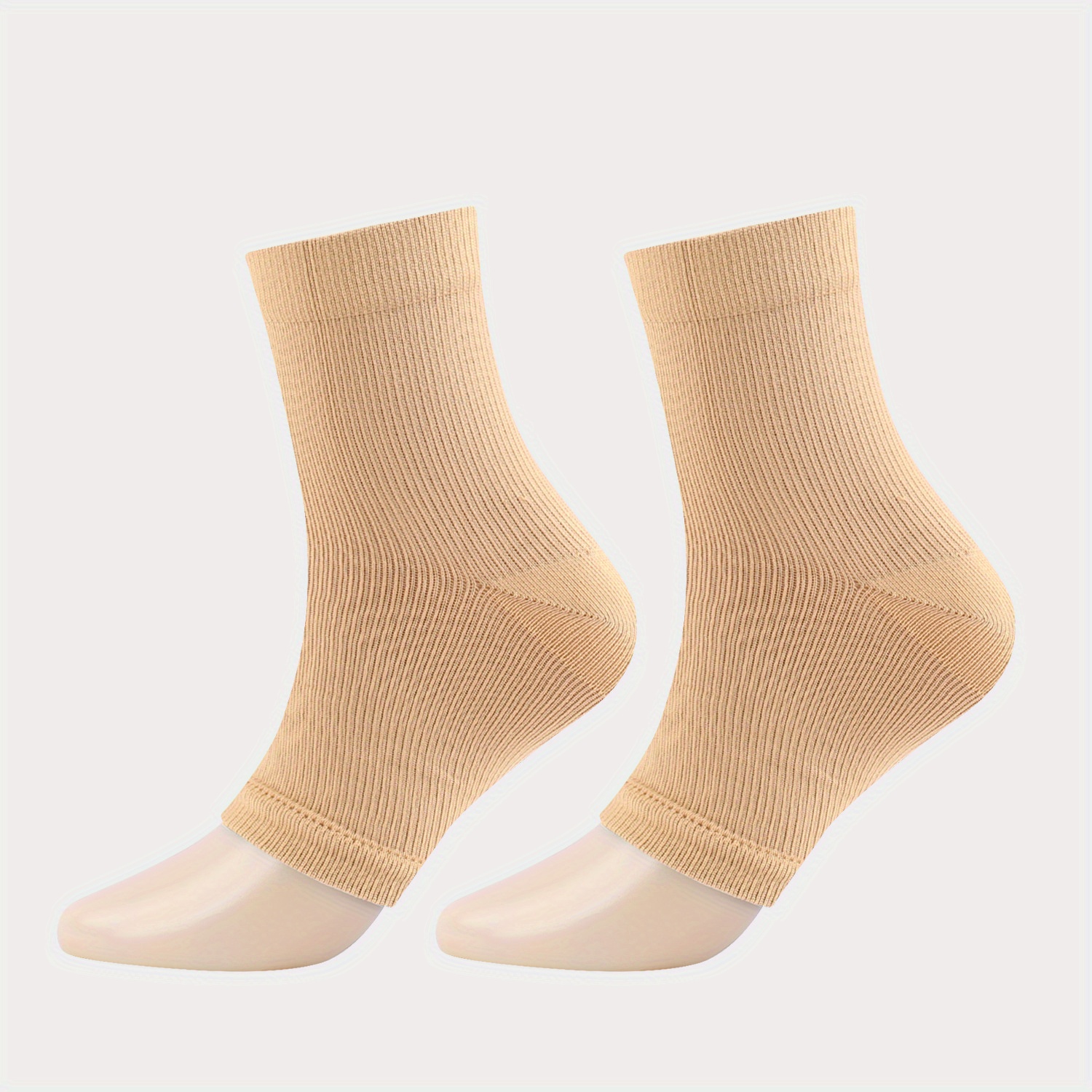 1 Pair Compresion Sock For Men And Women, Compression Foot Sleeves With Arch And Ankle Support