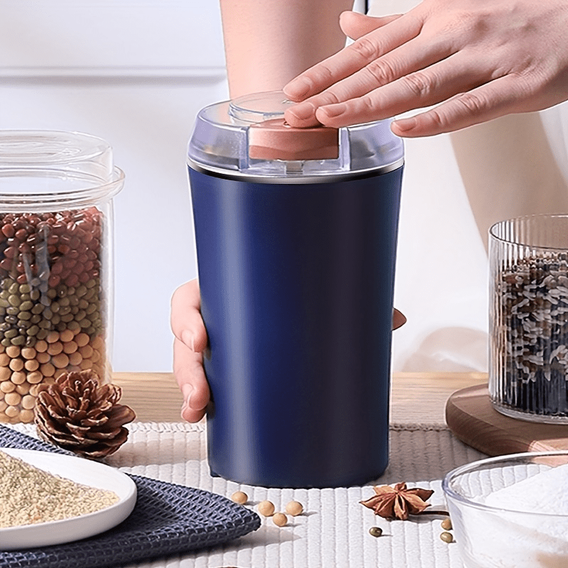 Electric Coffee Grinder,Coffee Bean Grinder with Stainless Steel Blade,  Powerful Electric Mills for Most Efficient Grinding,for Spices,Herbs,Nuts ,Grai