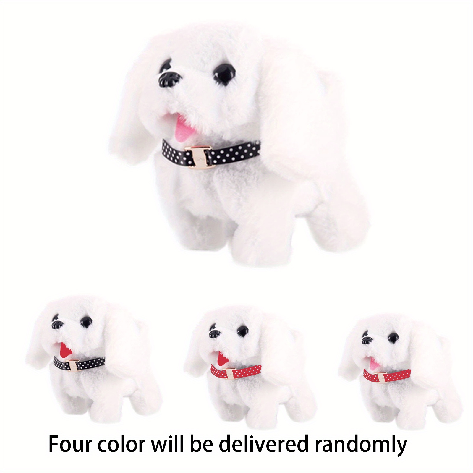 Cute Interactive Plush Dog Toys (Wiggles, Vibrates & Barks – Dog