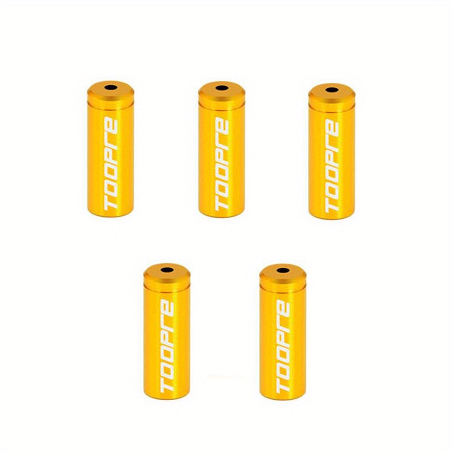 5pcs Road Bike Brake Cable End Caps Aluminum Alloy Wire Tips Housing Ferrules