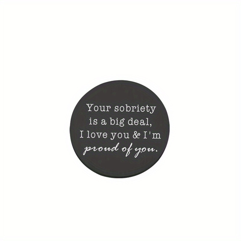 Sobriety Big Deal Token Stickers