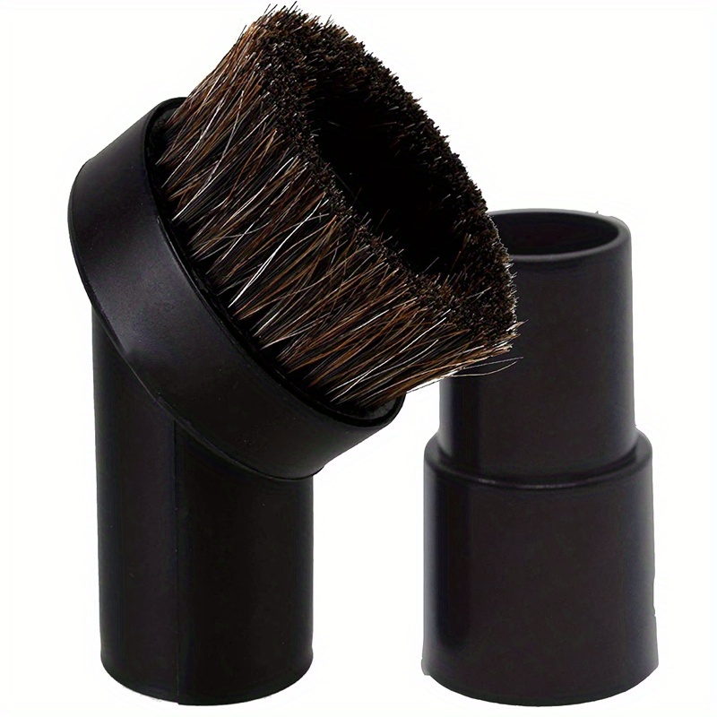 Premium Horse Hair Brush Attachment - Soft Bristles & 1-1/4 To 1