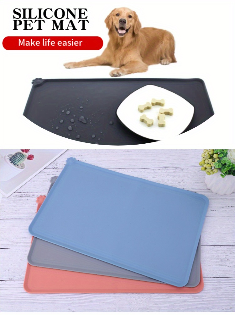 DIY Waterproof Pet Water Dish Mat