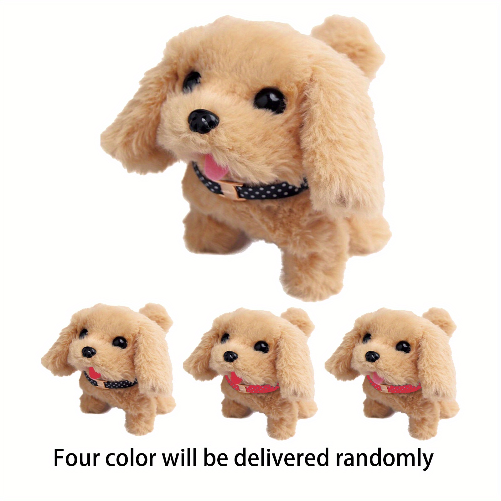 Cute Interactive Plush Dog Toys (Wiggles, Vibrates & Barks – Dog