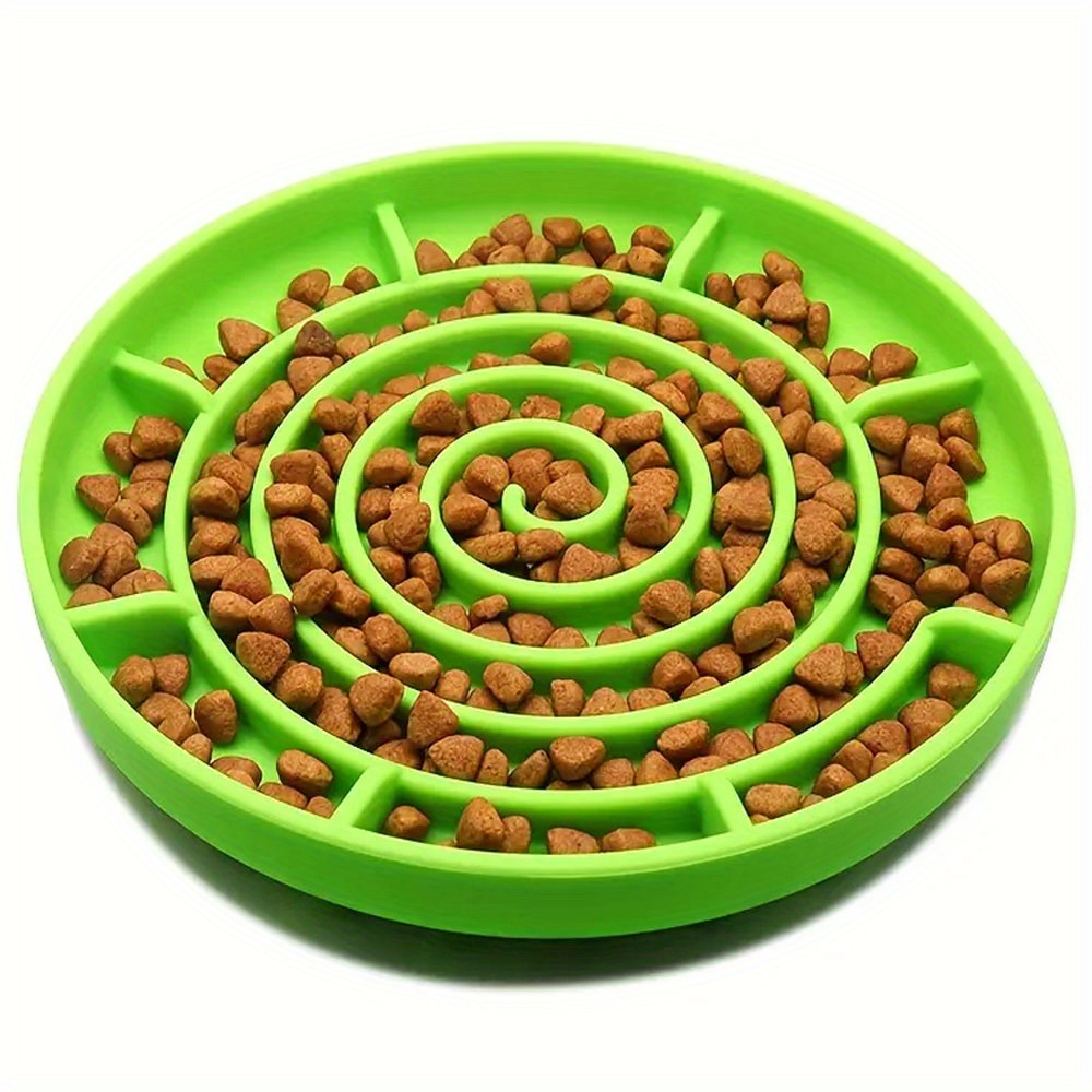 Interactive Slow Feeder Dog Bowl - Bloat Stop Design For Healthy Eating And  Digestion - Temu