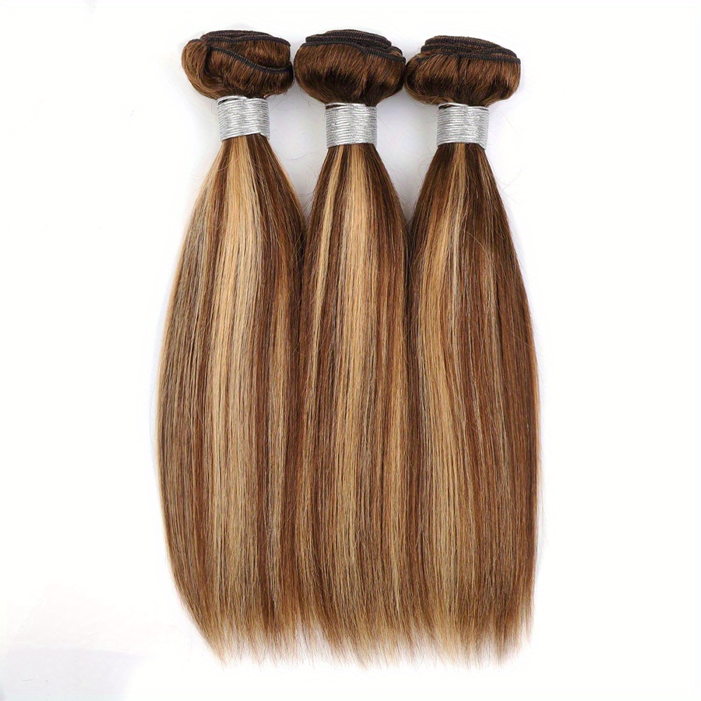 Brazilian Human Hair Piano Color Straight Hair Women Perfect