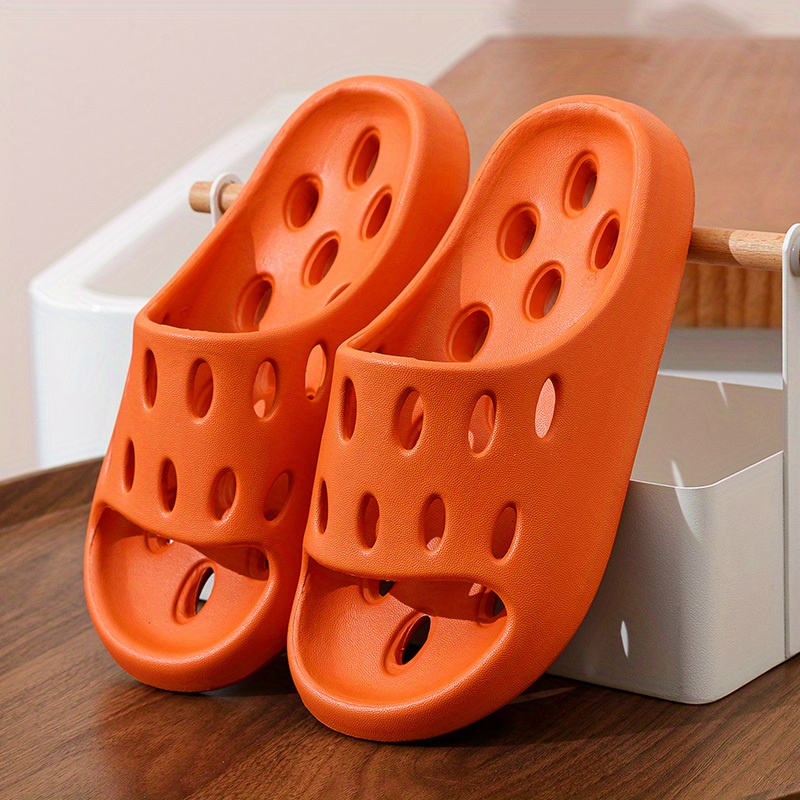 Orange clearance shower shoes