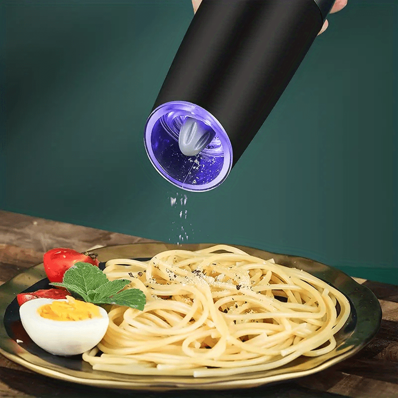 2-piece Gravity Electric Salt And Pepper Grinder Kit, Gravity