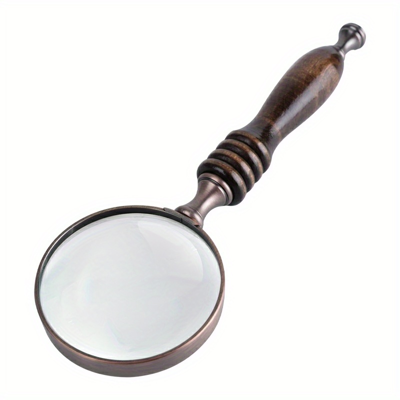 Vintage Hand-held Magnifying Glass - Openclipart