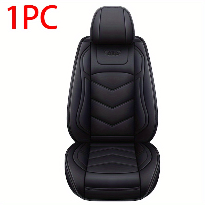  Big Ant Luxury PU Leather Car Seat Covers, 2 PCS Front Seat  Protector, Universal Four Seasons Car Interior Seat Covers Pad Mat  Waterproof Anti-Slip Car Seat Cushion - Fit for Most