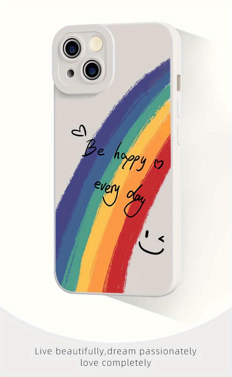 Rainbow Silicon Case iPhone 6 6s Plus Rainbow Case iPhone 7 8 