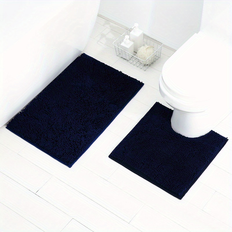 Non Slip Chenille Soft Bath Absorbent Shaggy Rugs Washable Dry Fast Mats -  China Bath Mat and Floor Mat price