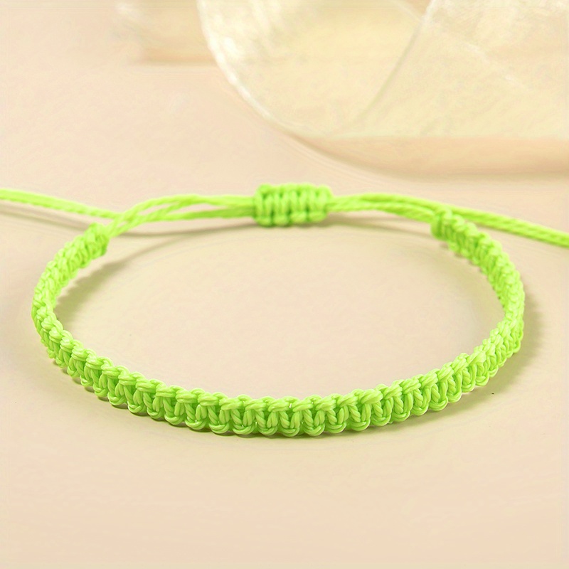 Bracciale dell'amicizia tessuto messicano, design a punta di freccia, nylon  Omega, annodato, in colori vivaci, braccialetti da surfista, Boho Chic,  Macrame -  Italia