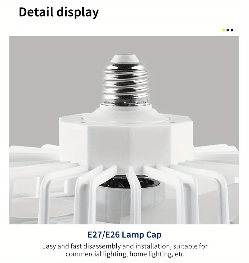 led smart fan light ceiling fan 30w remote control indoor led light silent bedroom kitchen decor lamp fans details 6