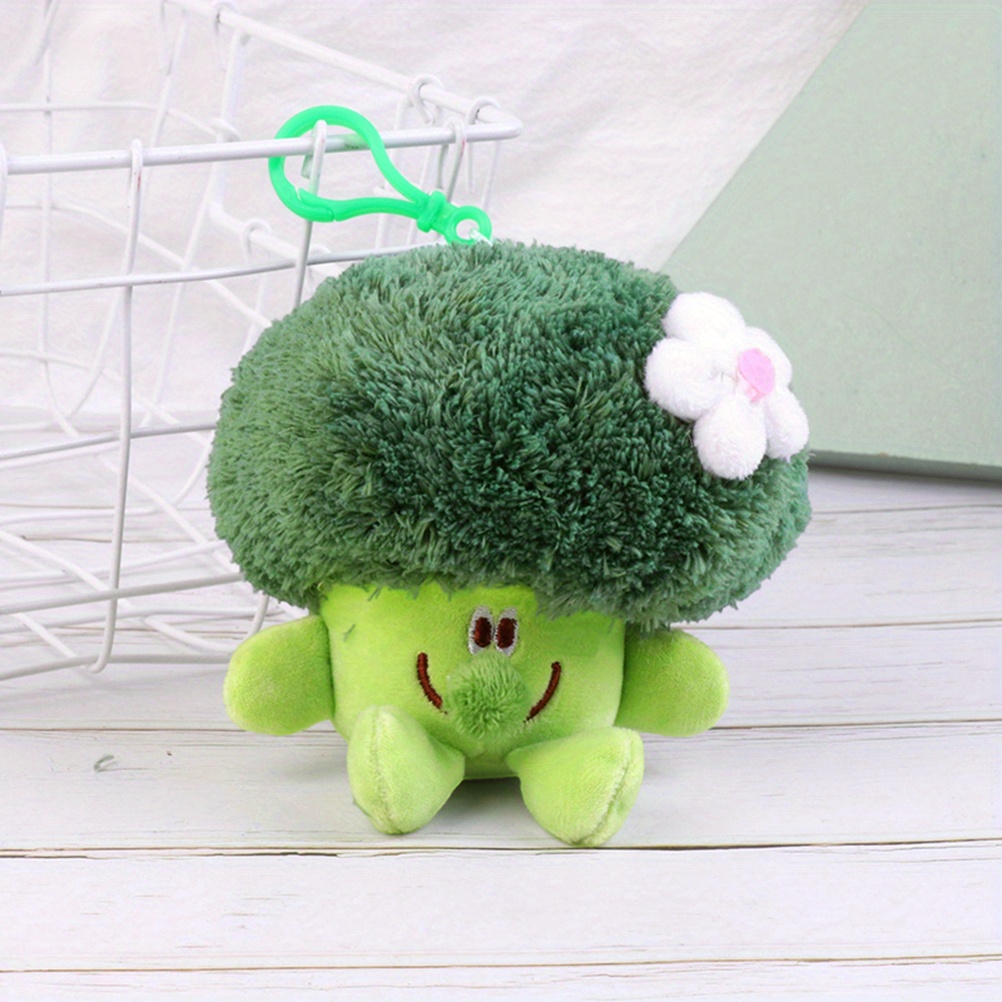 Temu Cartoon Cute Green Onion Keychain Plush Toy Green Onion Vegetable Doll Bag Pendant Gift Party Christmas Halloween Birthday Gift, Christmas Gifts