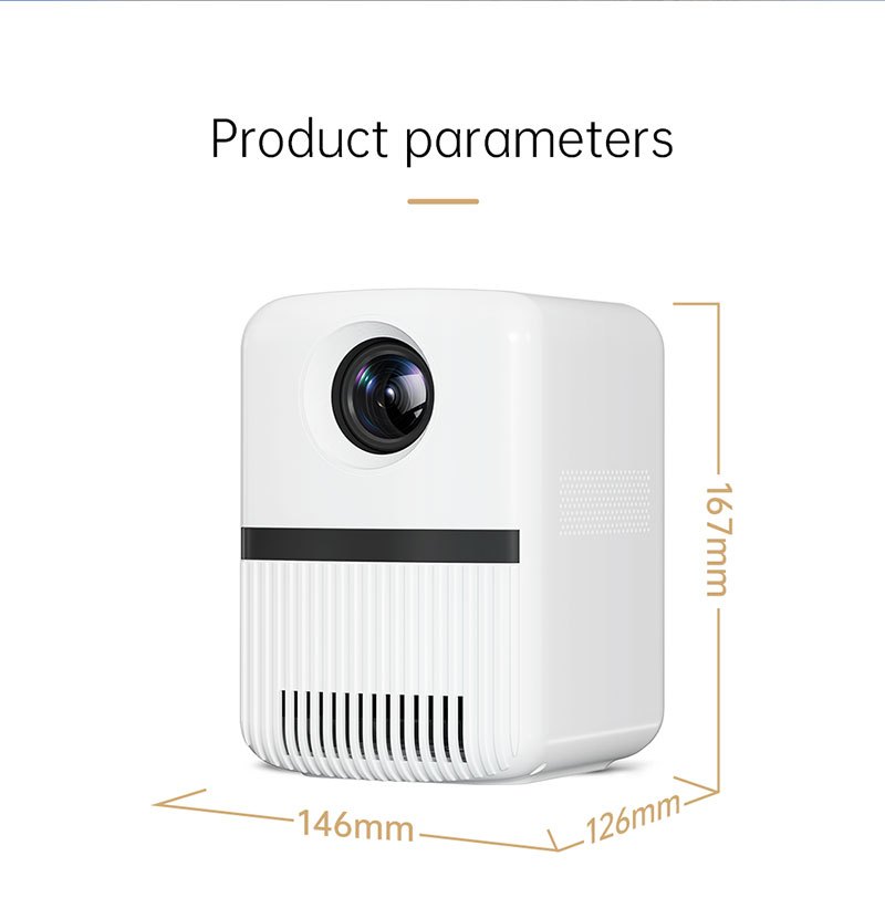 mini wifi projector t6 hd 1080p 6000lux portable wireless mirorring screen for smartphone electric focus compitable with pc tv box laptop tv stick ps4 details 12