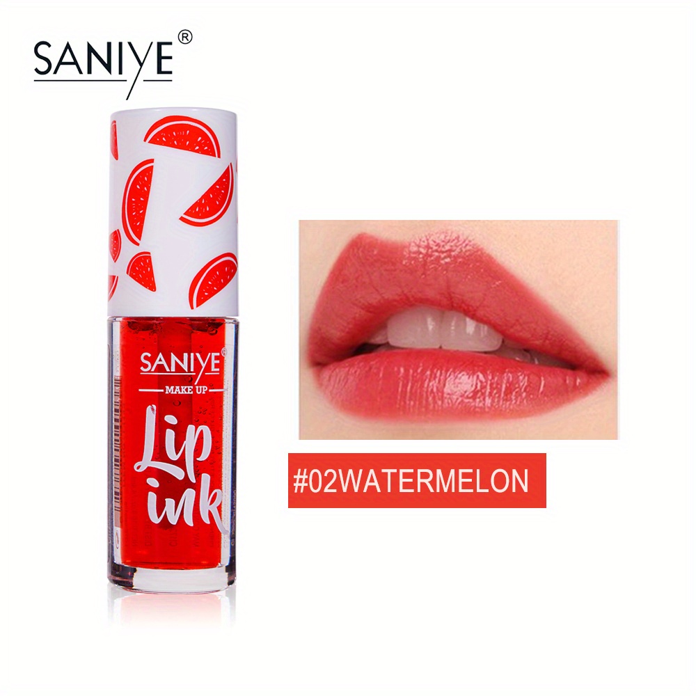 SANIYE Cherry Lipstick - Long-Lasting, Waterproof, and Matte Lip Tint with  Fruit Color Packaging