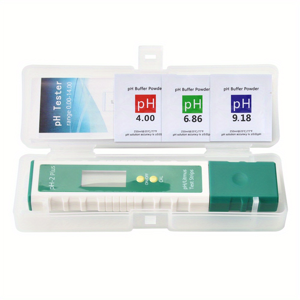Testeur de pH Mètre Électronique, Haute Précision Mini Stylo pH