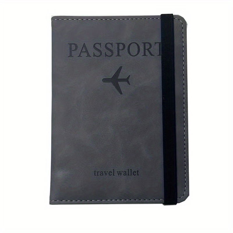 Buckle Passport Holder Multifunctional Antimagnetic Cover