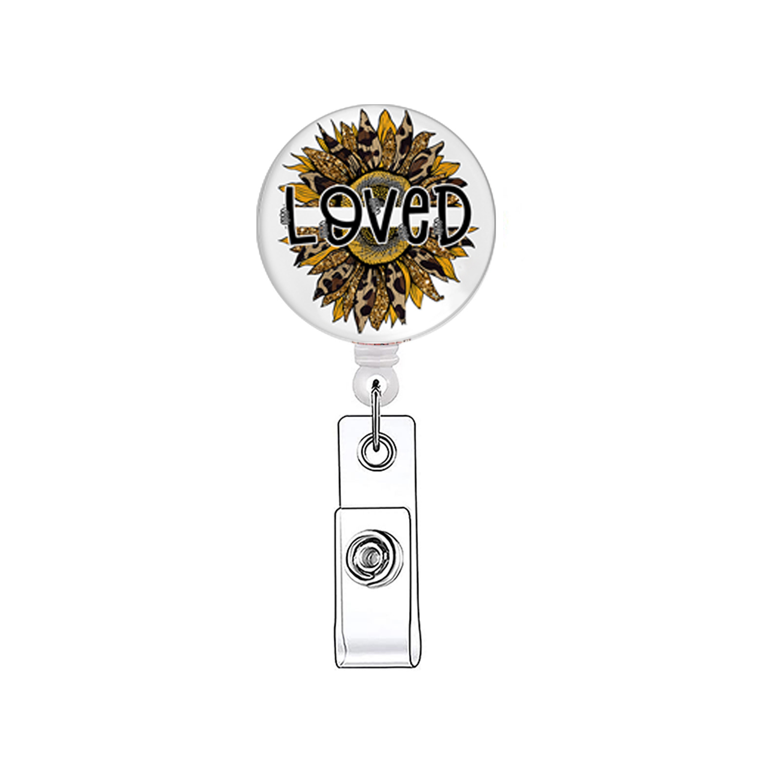 Motivate and Inspire with this Retractable Badge Reel - Perfect for Office  Workers, Doctors, Nurses, Teachers and Students!