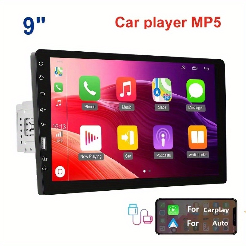 Touch Screen Stereo, Radio For Carplay Car Multimedia Player Fm