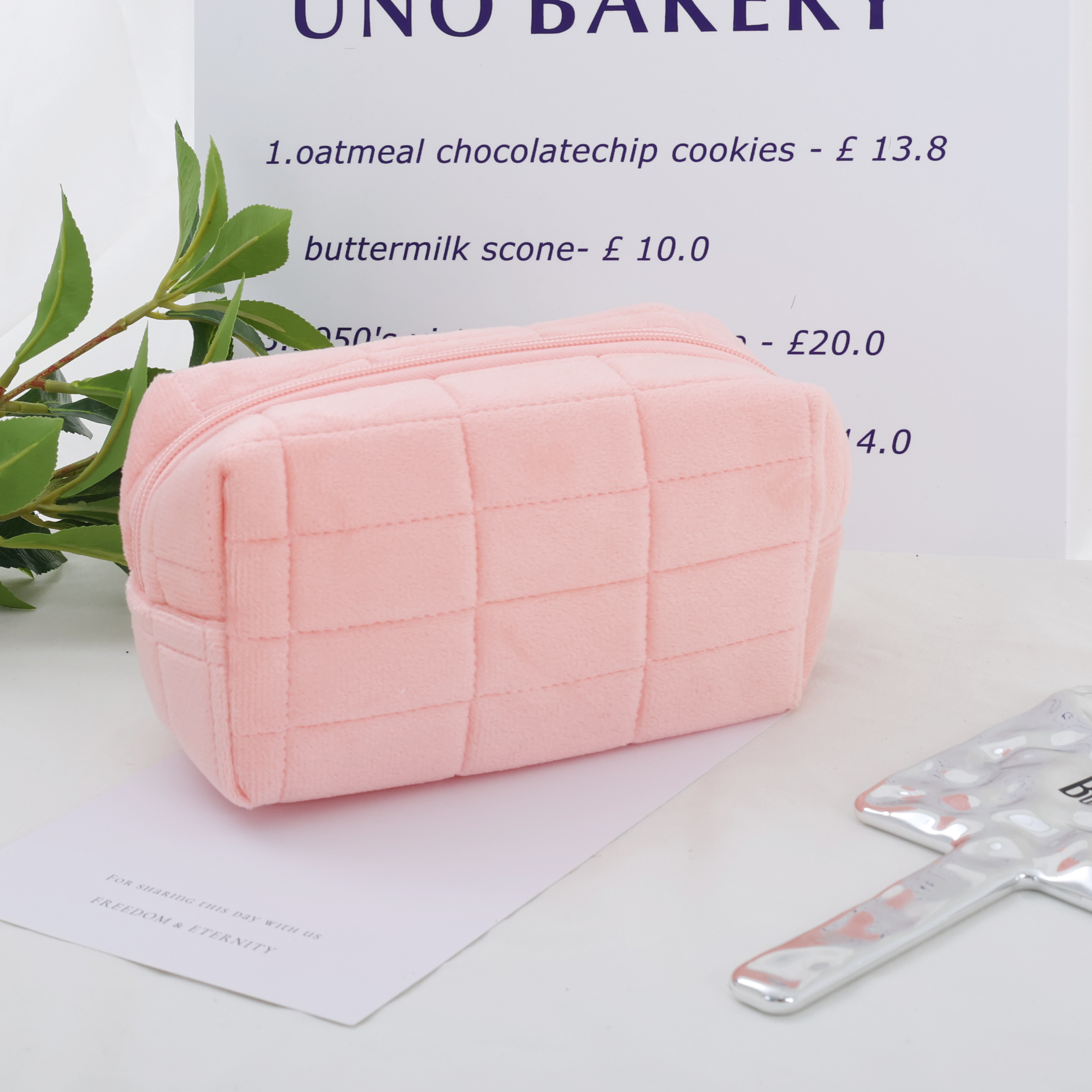 Soft Quilted Wide Opening Pencil Case — A Lot Mall