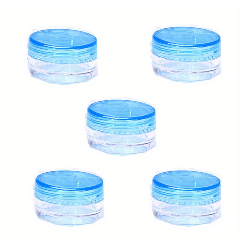 36 Pack 4 OZ Jars Round Clear Cosmetic Container with Lids, Eternal Moment  Plastic Slime Jars for Lotion, Cream, Ointments, Makeup, Eye shadow