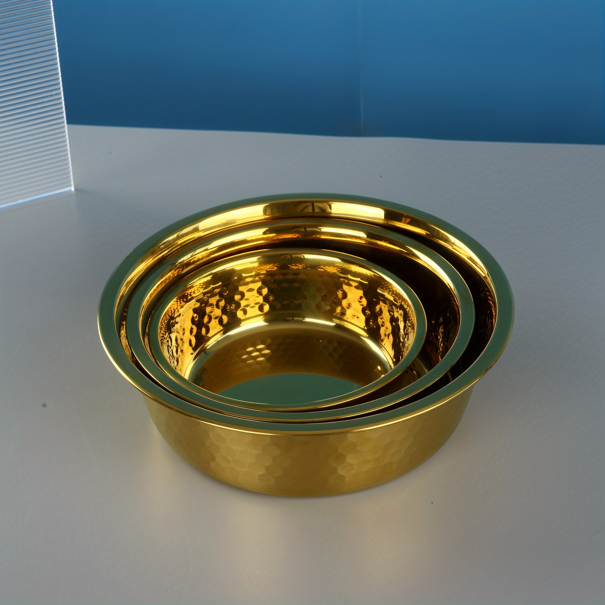 Stainless Steel Metal Dog Bowls, Food Grade, Premium Pet Food