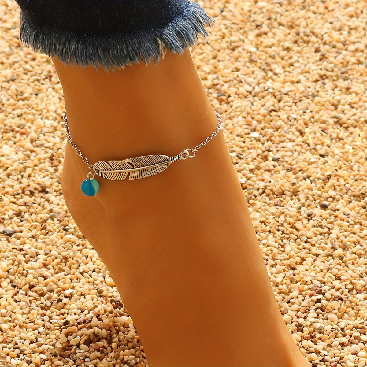 Adjustable store ankle bracelet