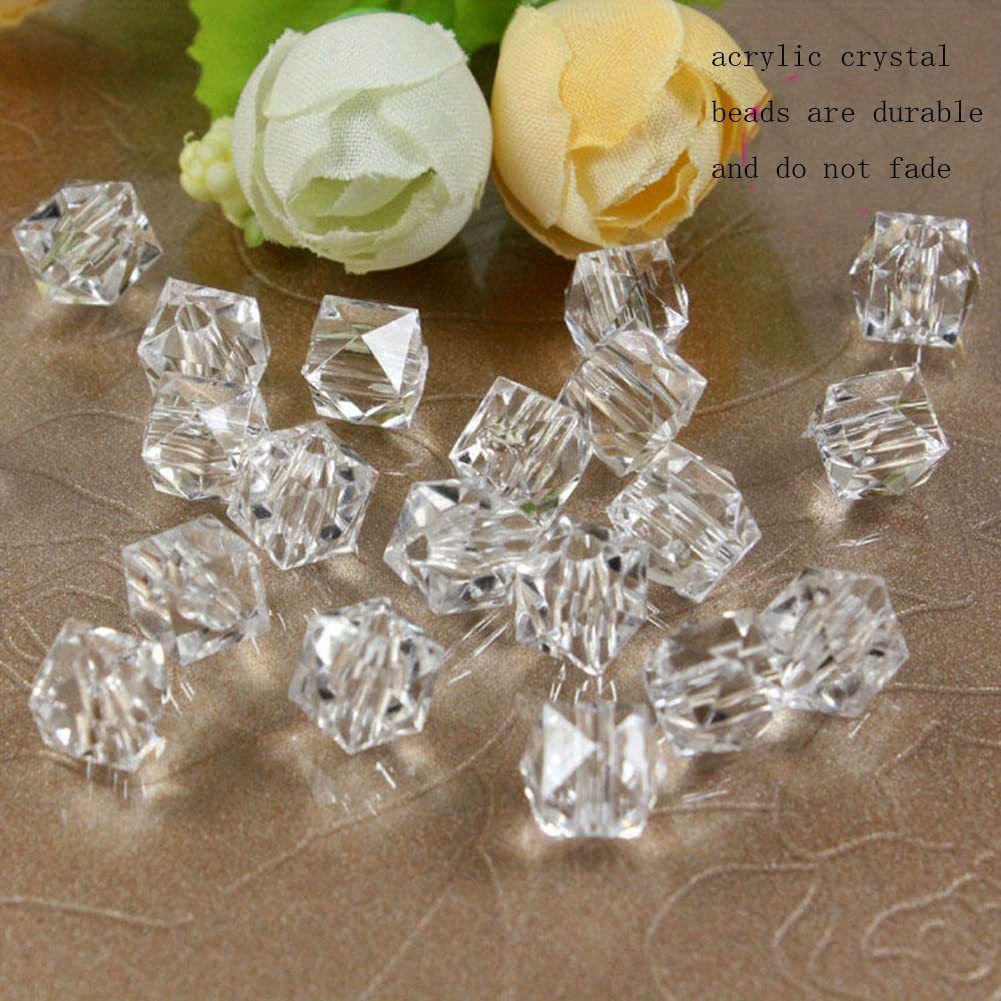 18 Stems Artificial Flowers Bouquet Crystal Acrylic Beaded - Temu