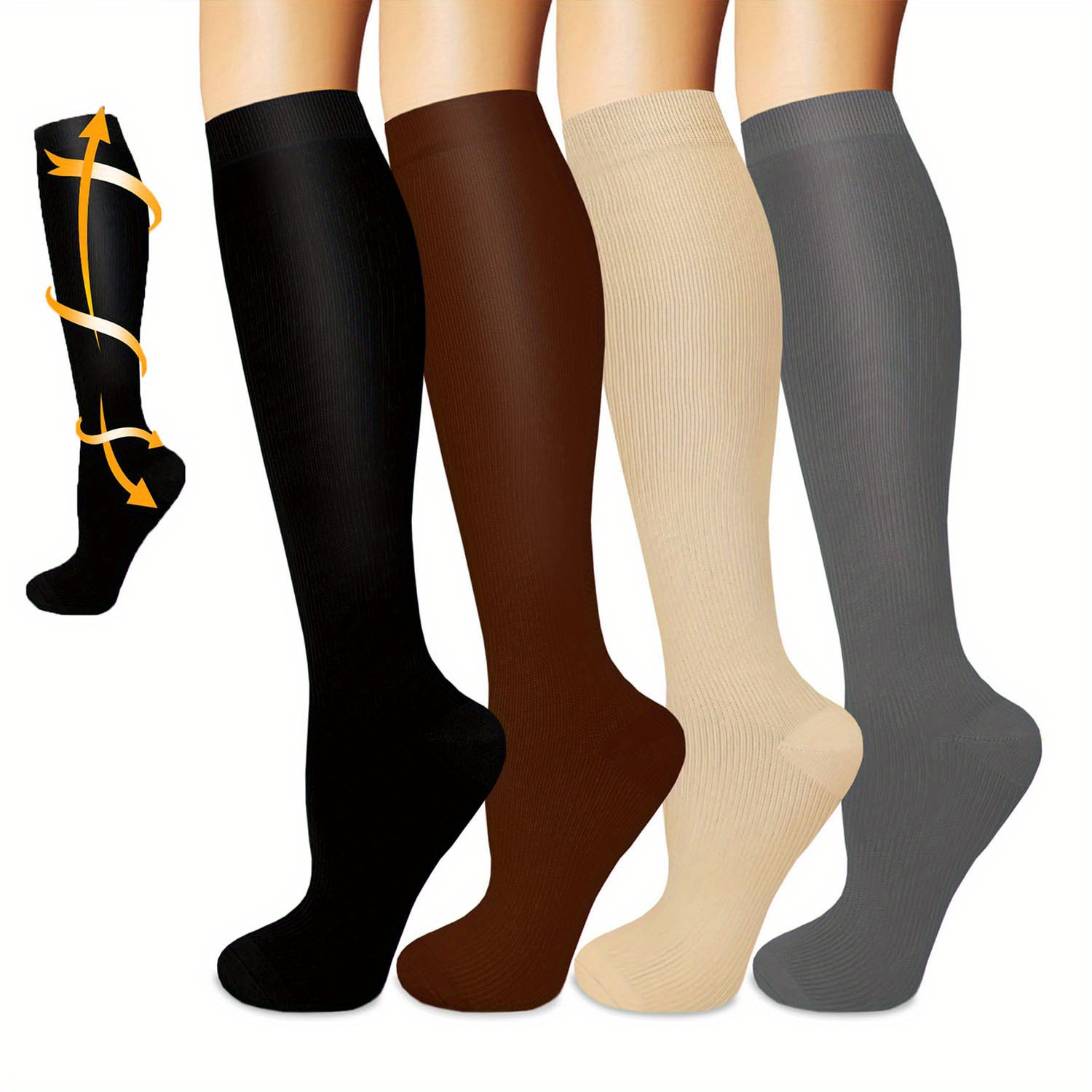 Copper Compression Socks Women Circulation Hg Best Running - Temu Canada