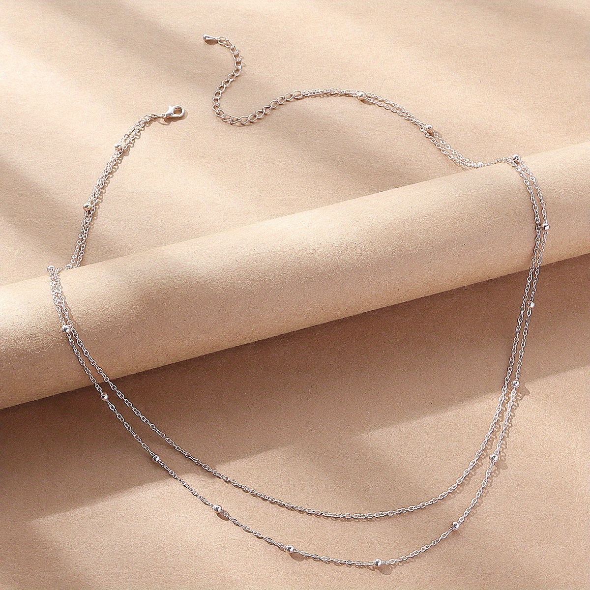 Layered Metal Bead Waist Chain, Summer Beach Jewelry
