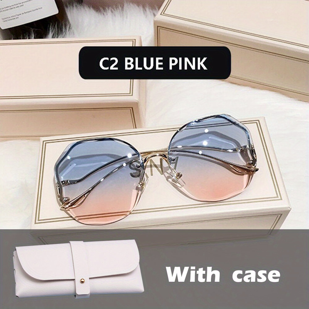 Oulylan New Oversized Sunglasses Women Square Sun Glasses Men