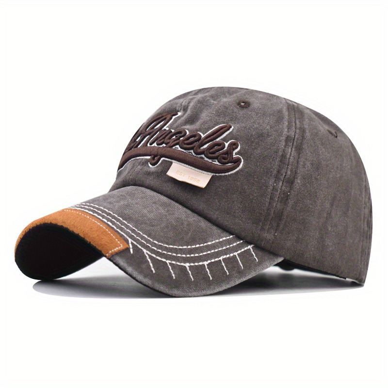Unisex Cotton Sunshade Adjustable Baseball Cap For Outdoor Sport