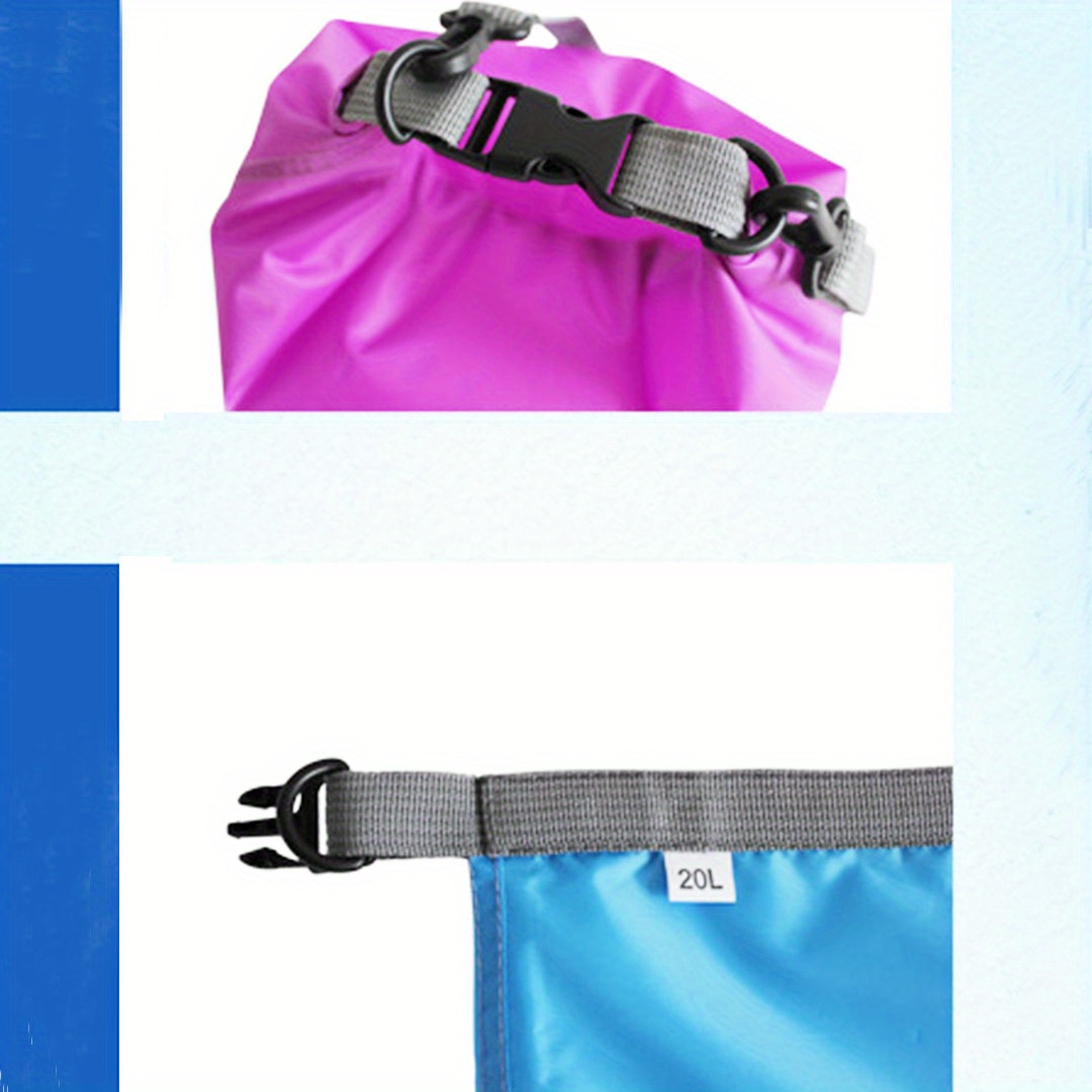 20 L Dry Bag Water Proof Zipper Large Roll Top Drysack for Floating Boating  Canoeing Camping Rafting Paddleboarding Swimming Fishing Marine River Bag -  China Dry Bag and Waterproof Backpack price