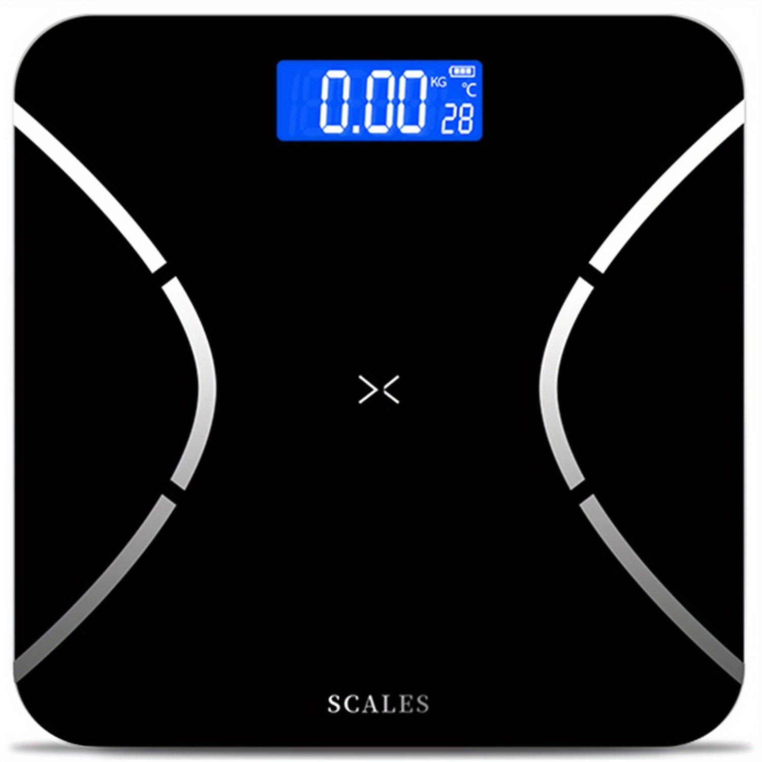 1pc Body Fat Scale Smart Wireless Digital Bathroom Weight Scale