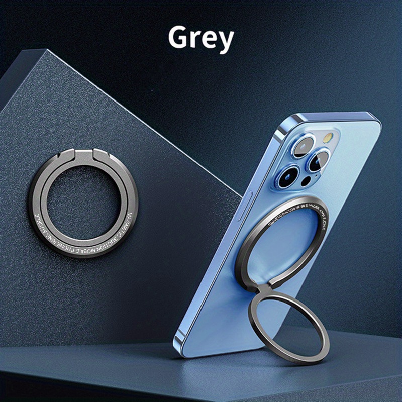 MINDSKY Soporte de anillo de teléfono Mag Safe para iPhone 12/13/14/15  Mini/Pro/Pro Max Soporte magnético extraíble para anillo Magsafe Accesorios