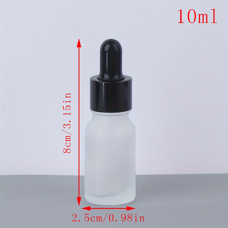 Empty Essential Glass Bottle Eye Dropper Mini Sample Trial 5-30ml