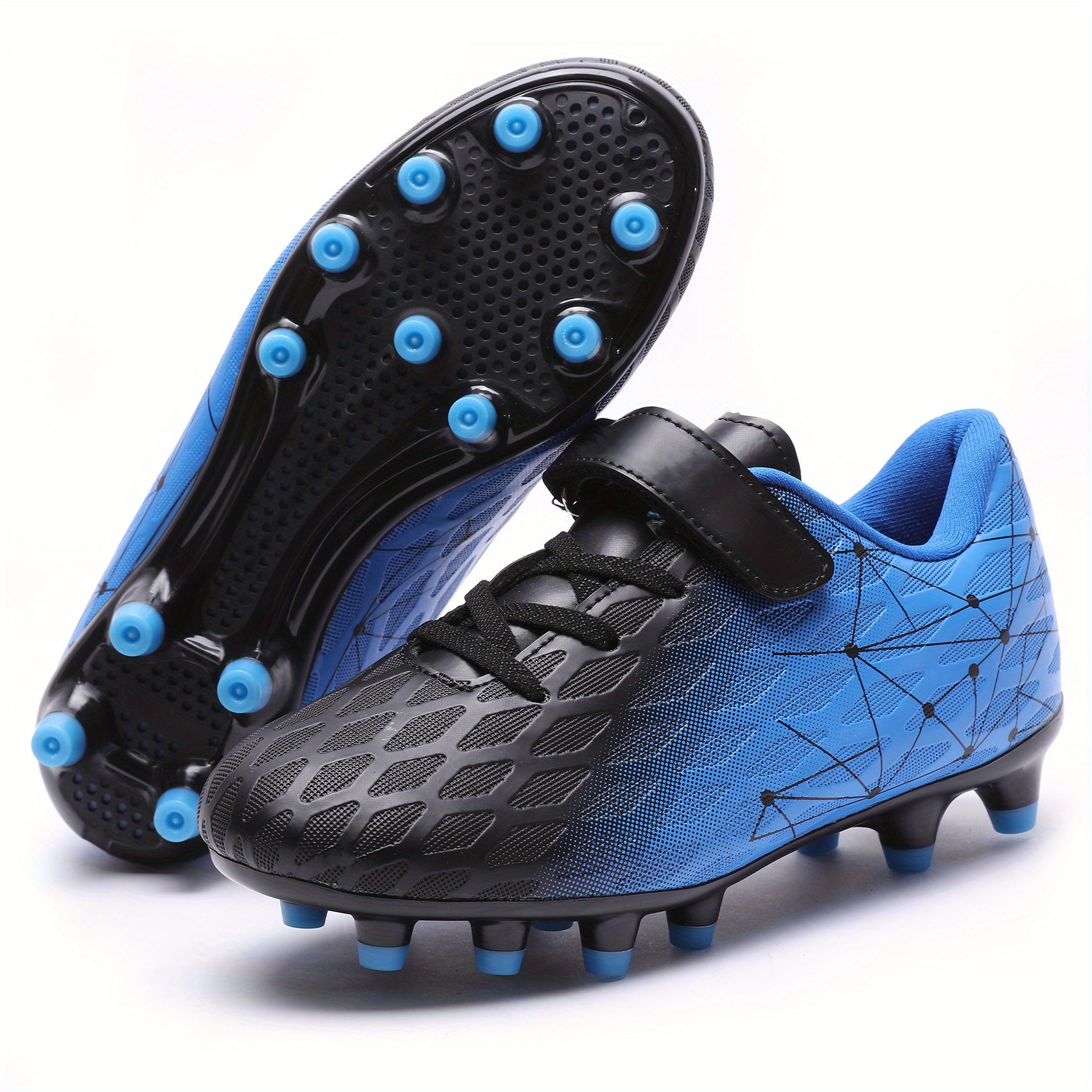 Lightweight Kids AG Soccer Cleats - Non-Slip Football Boots for Running,  Training & Competition