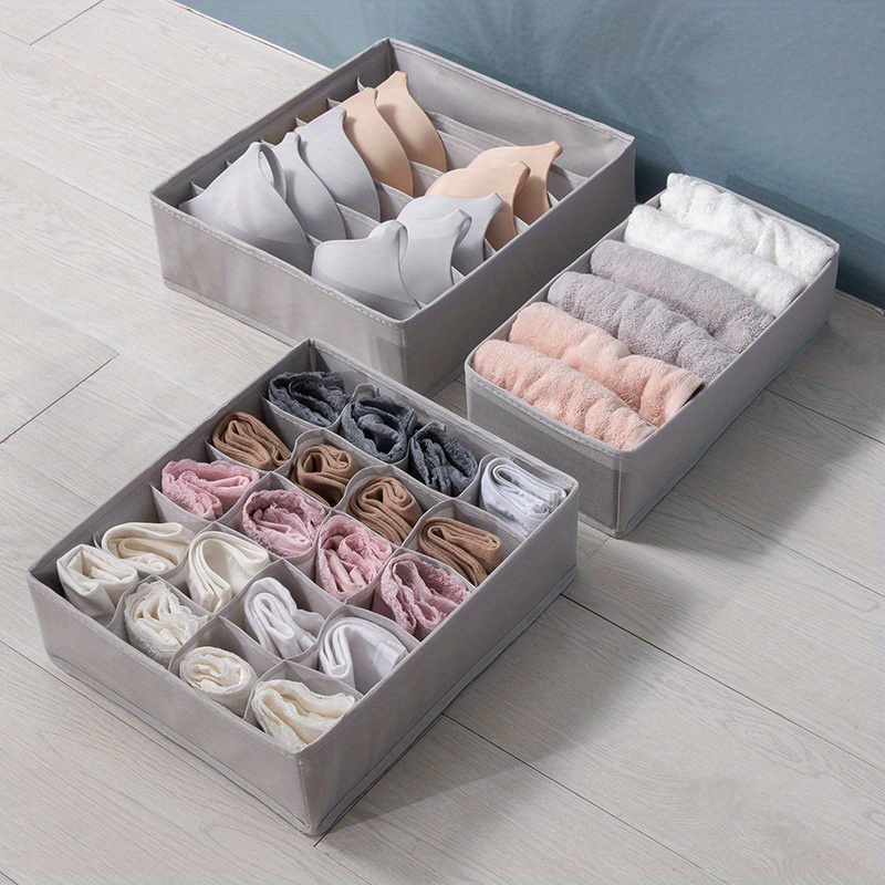 Underwear Storage Box Fabric Home Drawer Type Underwear - Temu
