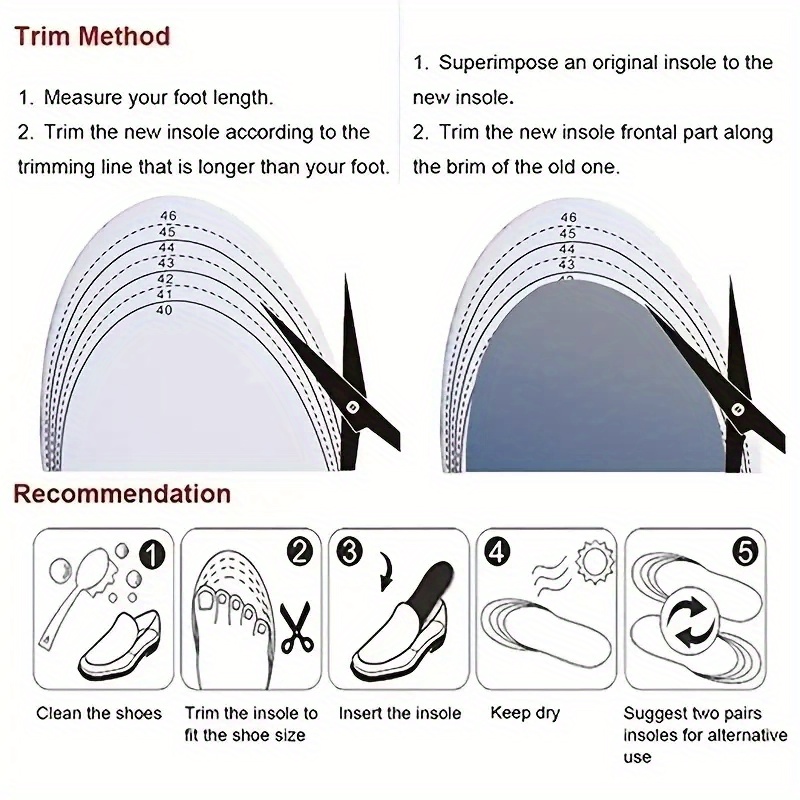 1pair orthotic high arch support insoles gel pad for flat feet orthopedic foot discomfort relief for men and women details 4