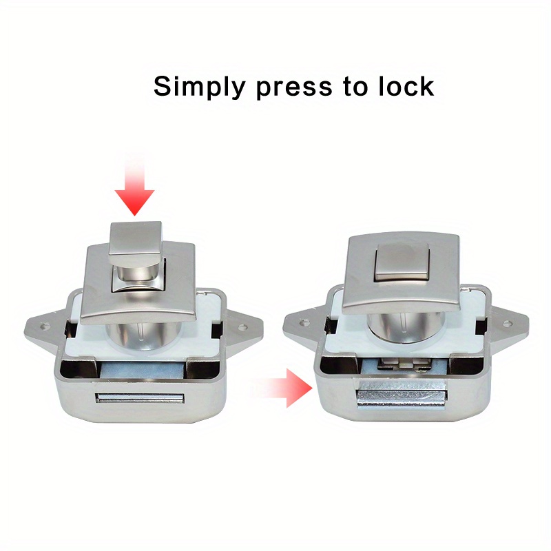 Rv Press Lock Bounce Lock Rv Special Cabinet Door Lock Cabinet Lock ...