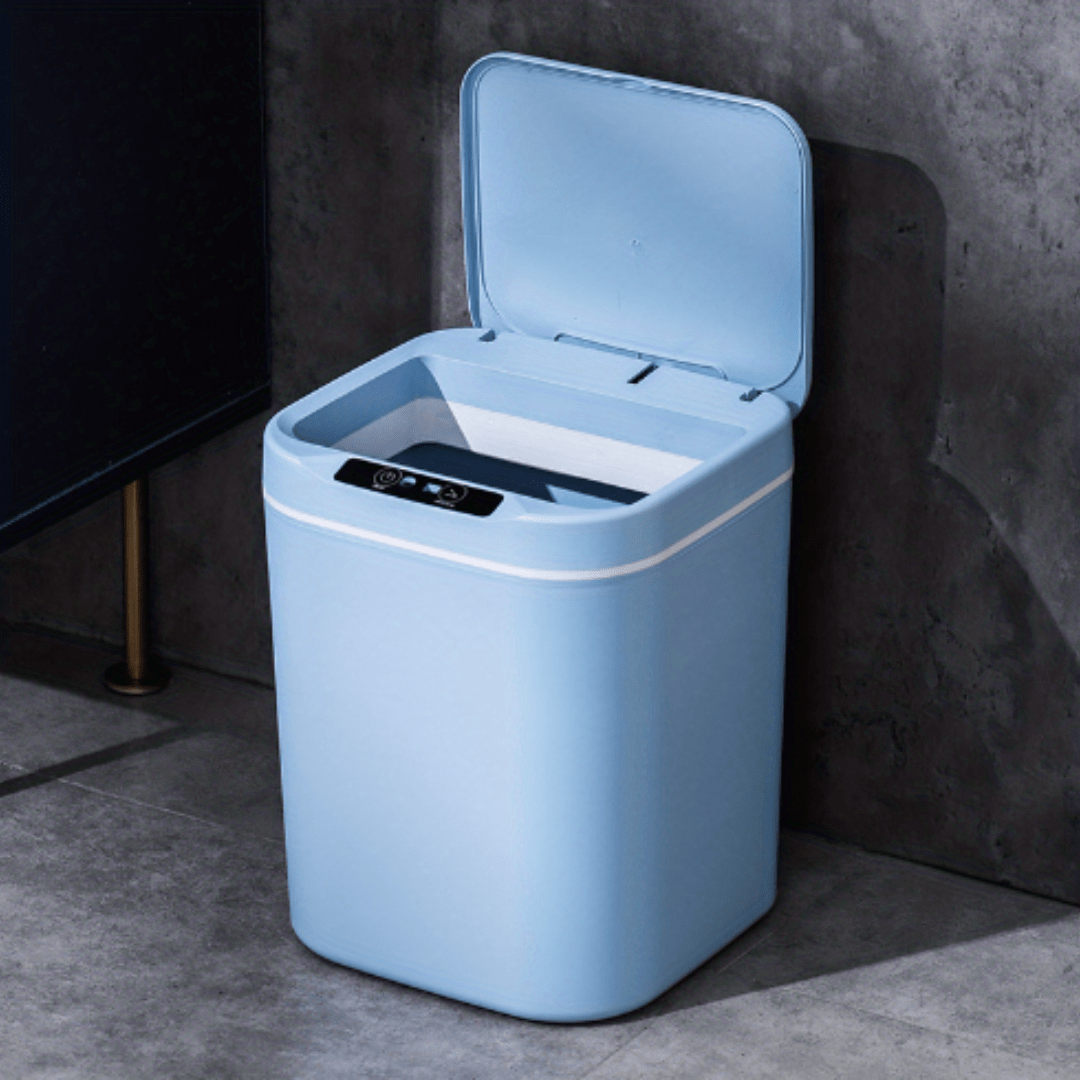 Smart Trash Can, Induction Trash Can, Household Plastic Mini Trash